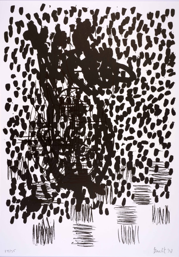 Georg Baselitz, Suite 45: Plate XIV, 1990