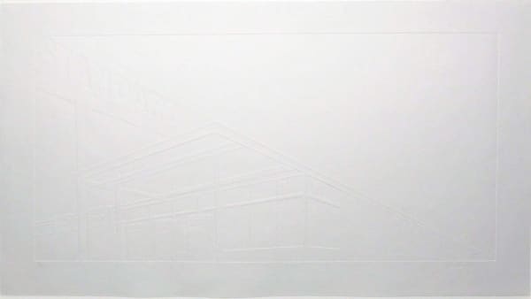 Edward Ruscha, Ghost Station, 2011