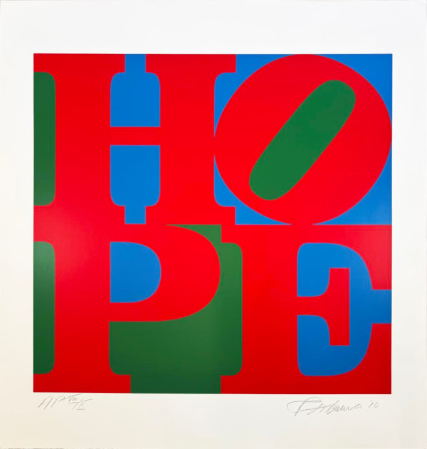 Robert Indiana, Hope , 2010