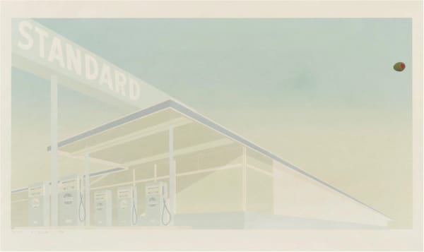 Ed Ruscha, Cheese Mold Standard with Olive, 1969