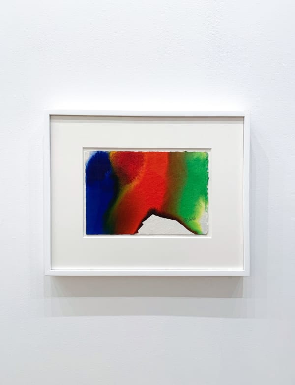 Paul Jenkins, Phenomena White Front Center, 1990