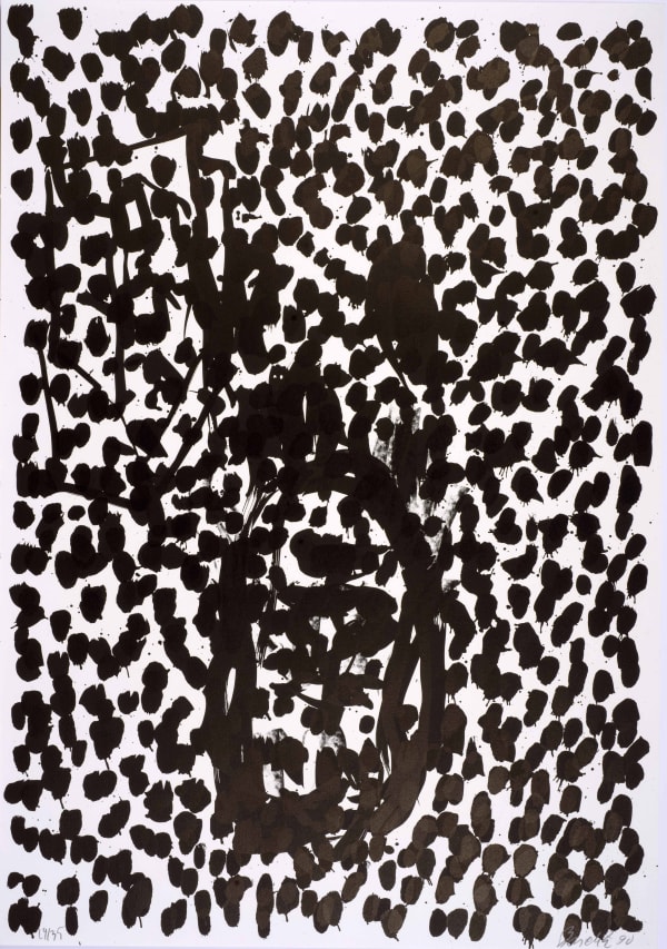 Georg Baselitz, Suite 45: Plate VII, 1990