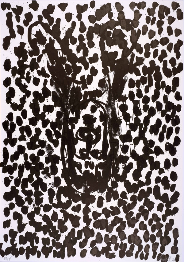 Georg Baselitz, Suite 45: Plate IX, 1990