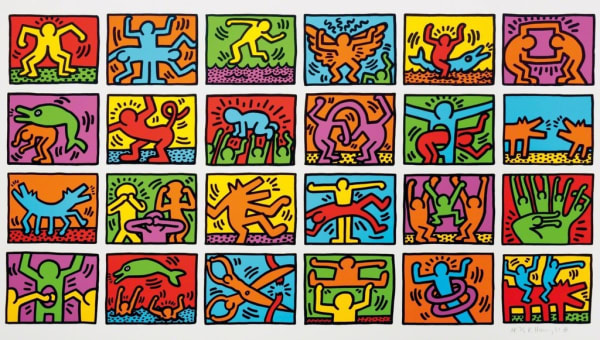 Keith Haring, Retrospect, 1989