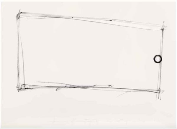 Dan Flavin, For one walled circular fluorescent light (to Heiner Friedrich): Plate I, 1974