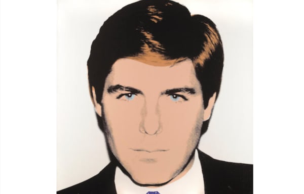 Andy Warhol, Portrait of Craig Johnson (White), 1985