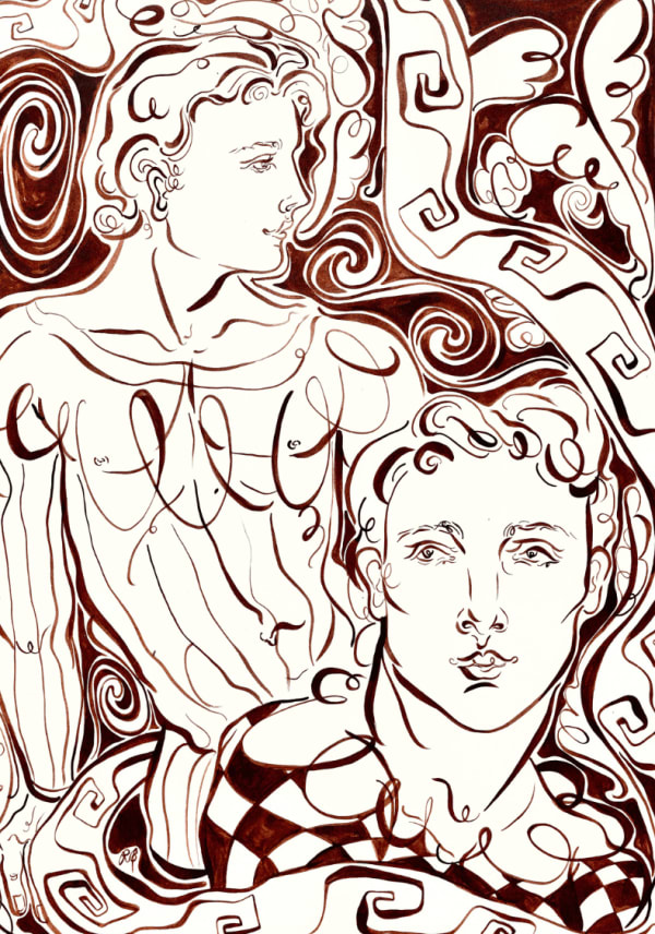 Ruby Bateman, Blue Echoes and Portals , 2024