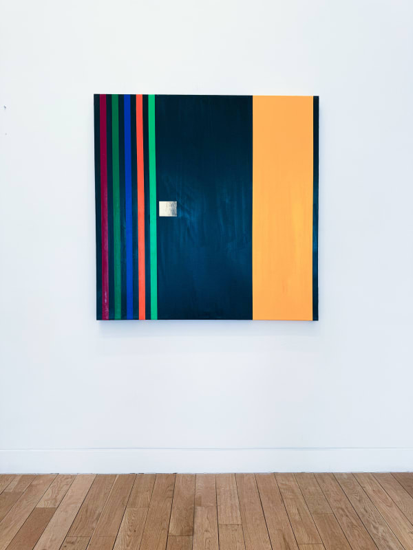 Osvaldo Mariscotti, Synergy (Deep Green/Yellow) V, 2025