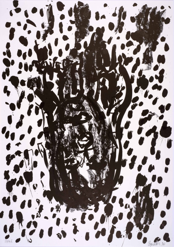 Georg Baselitz, Suite 45: Plate XV, 1990