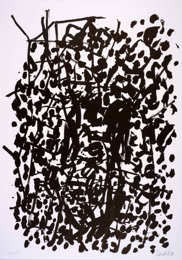 Georg Baselitz, Suite 45: Plate VIII, 1990