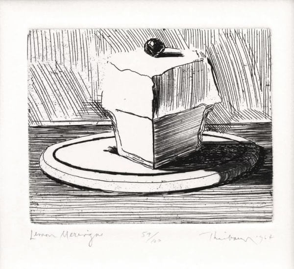 Wayne Thiebaud, Lemon Meringue, 1964