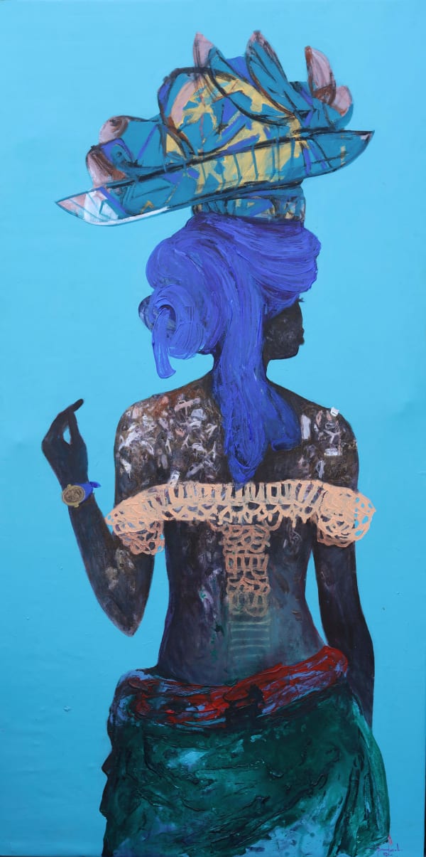 Doudou Mbemba Lumbu, Jeune Femme (Young Woman), 2025