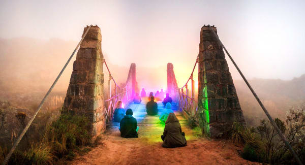 Alejandro Chaskielberg - Altas Cumbres, série Pixeles / Altas Cumbres, Pixels Series, 2019