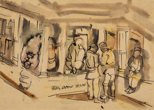 Benodebehari Mukherjee, Nepal, 1950s