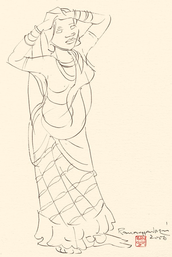 A. Ramachandran, Untitled, 2006