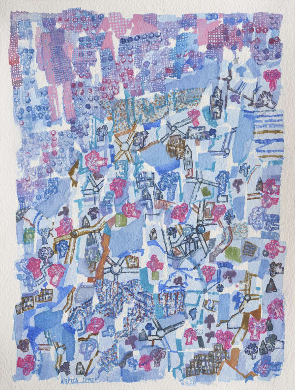 Arpita Singh, Untitled, 2020