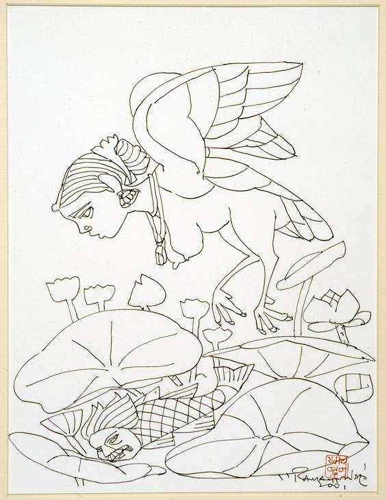 A. Ramachandran, Untitled, 2001