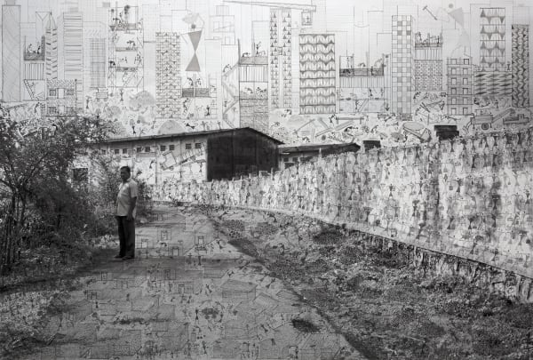 Gauri Gill, Gauri Gill and Rajesh Vangad, 'Building the City', 2016, from the series 'Fields of Sight', 2013 - ongoing