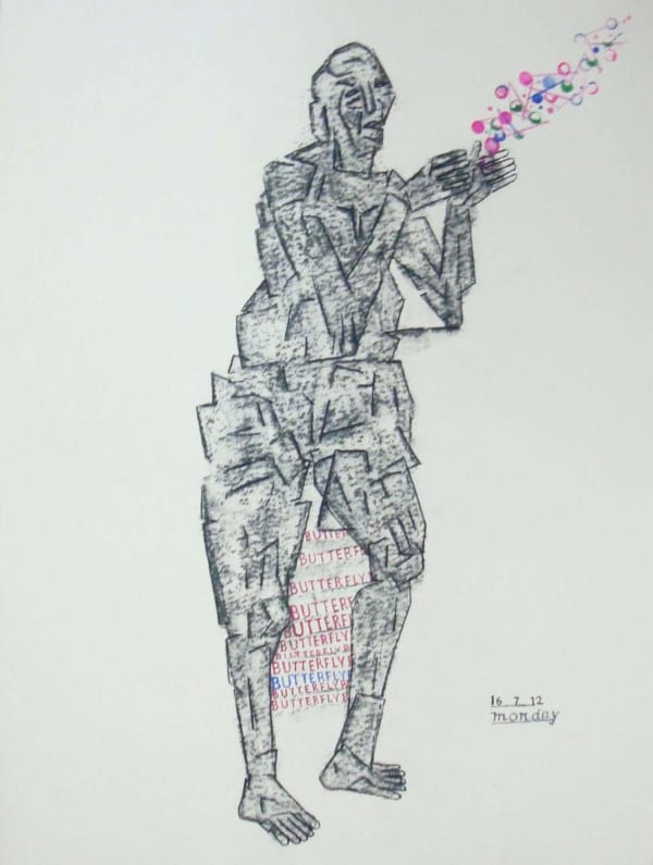 Arpita Singh, Butterfly, 2012