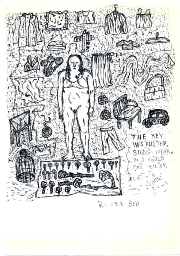 Arpita Singh, River Bed, 2005