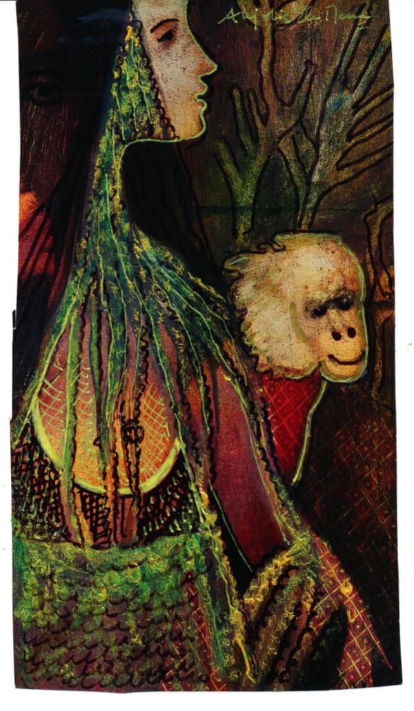 Anjolie Ela Menon, Untitled