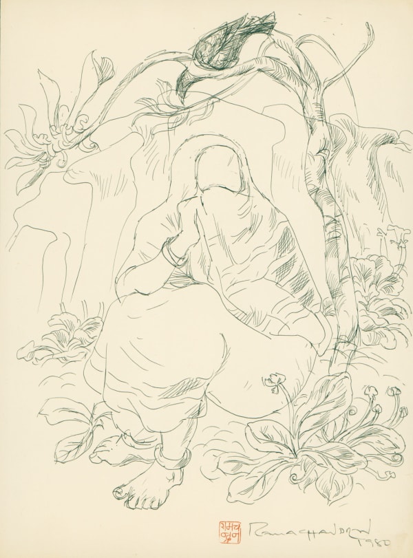 A. Ramachandran, Untitled, 1980