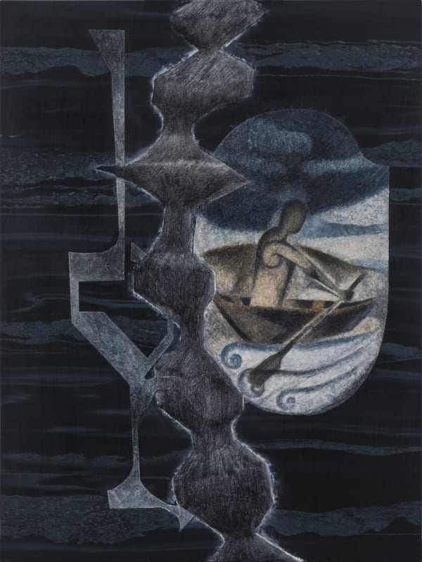 Atul Dodiya, Departure, 2018