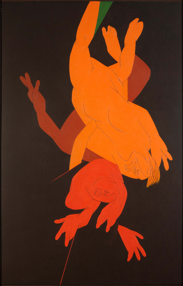 Tyeb Mehta, Falling Figure, 2001