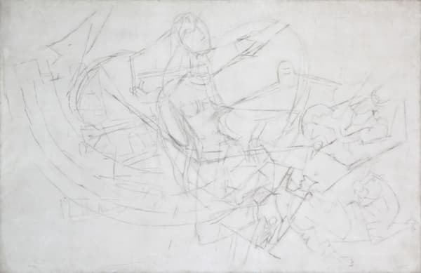 M.F. Husain, Untitled