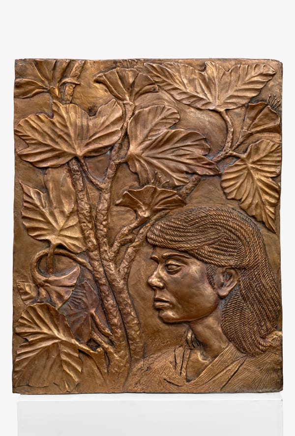 A. Ramachandran, Portrait of Poonam , 1983