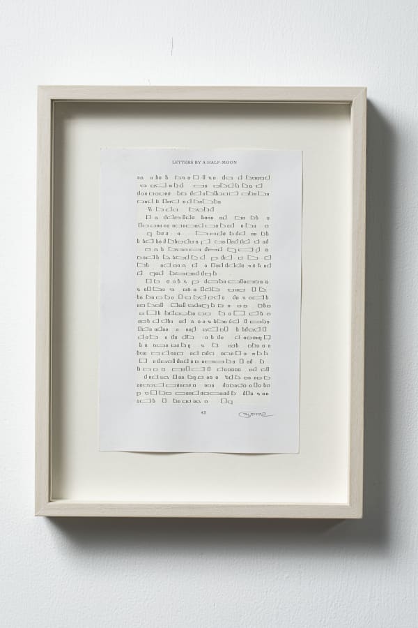 Youdhisthir Maharjan, Letters by a Half-Moon (P. 43) , 2021