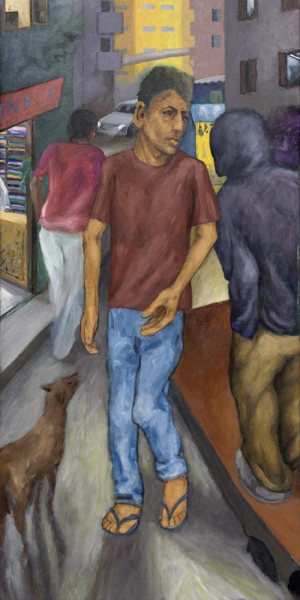 Sudhir Patwardhan, City Lane, 2018
