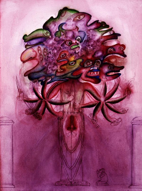 Gulammohammed Sheikh, Icon, 2003