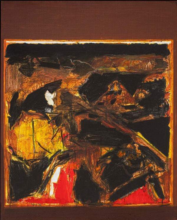 S.H. Raza, Untitled, 1977