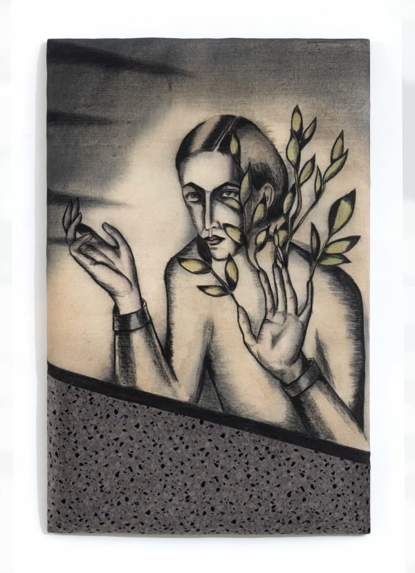 Anju Dodiya, About Daphne, 2022