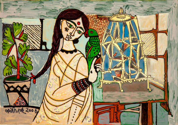 Jyoti Bhatt, Golden Cage, 2006