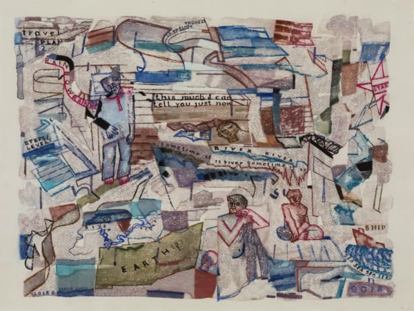 Arpita Singh, Forgotten route, 2018