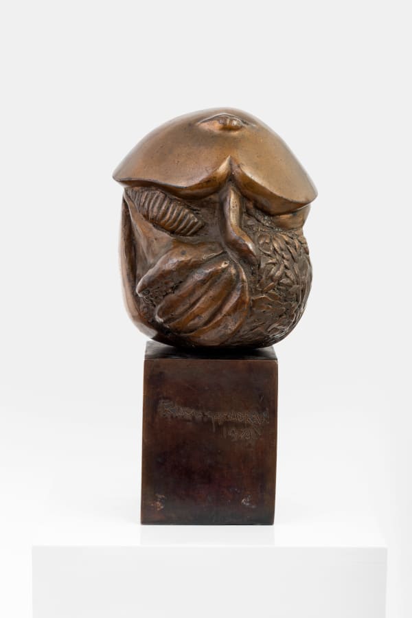 A. Ramachandran, Embryonic form - III, 1974