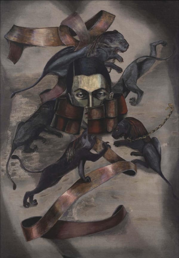 Anju Dodiya, Home Alone, 2018