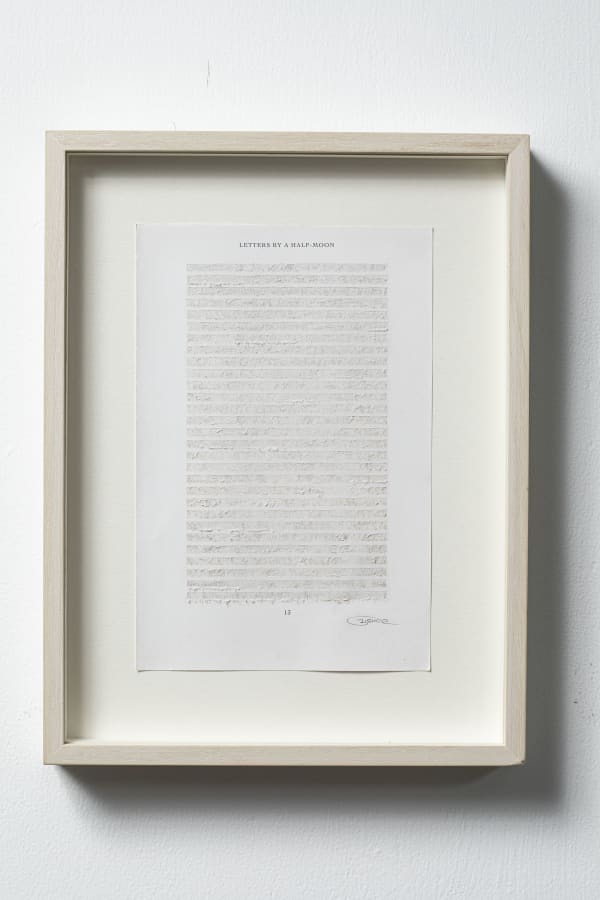 Youdhisthir Maharjan, Letters by a Half-Moon (P. 13) , 2021