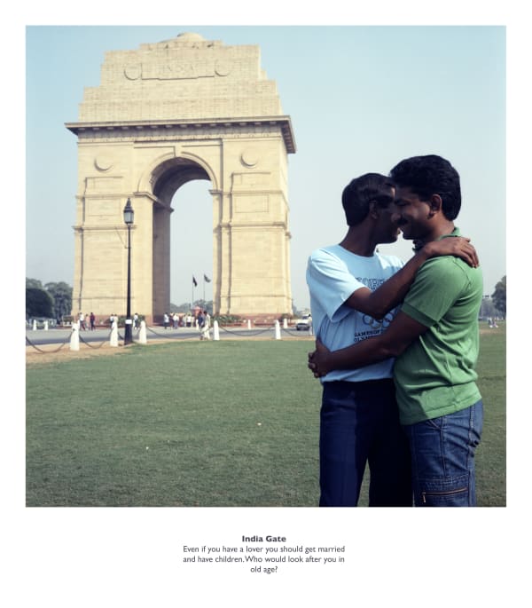 Sunil Gupta, Exiles – India Gate, 1986/2022