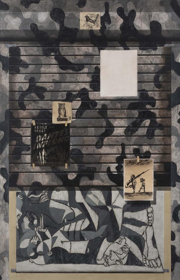 Atul Dodiya, Night Walk ( For Abanindranath Tagore, 2018