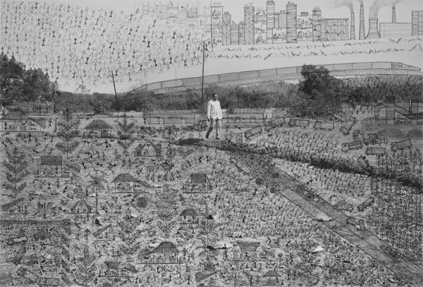 Gauri Gill, Gauri Gill and Rajesh Vangad, 'Jameen' part of the triptych 'Jal, Jungal, Jameen', 2021, from the series 'Fields of Sight', 2013 - ongoing