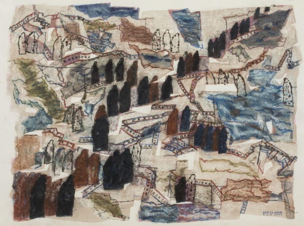 Arpita Singh, Corridors, 2018