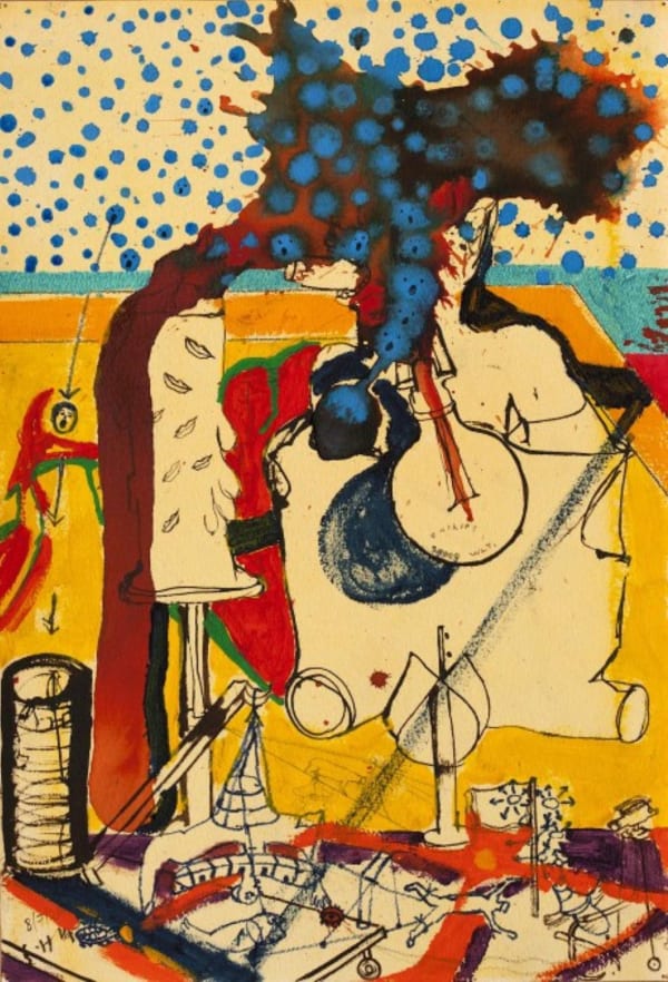 Zakkir Hussain, Study for Zero Tolerance, 2011