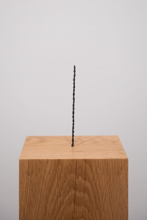 Shilpa Gupta, Untitled (Tower of Broken Pencil Points), 2021