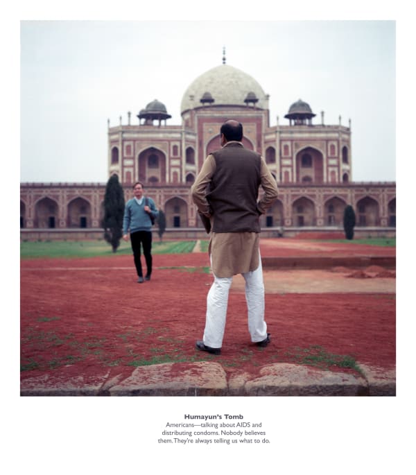 Sunil Gupta, Exiles – Humayun's Tomb, 1986/2022