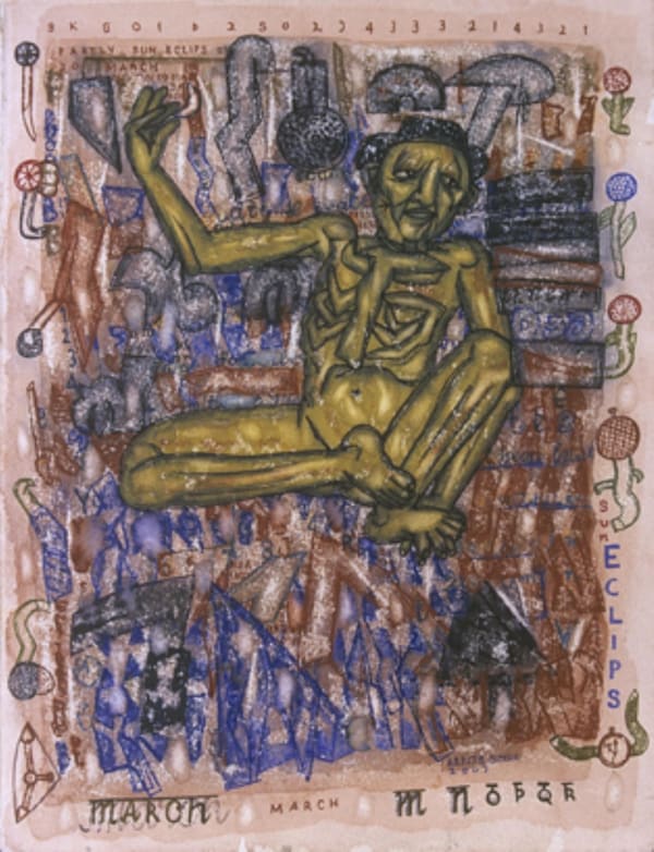 Arpita Singh, Magician, 2007