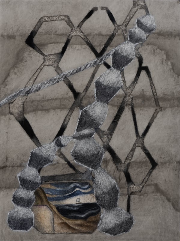 Atul Dodiya, Faraway Sea, 2018