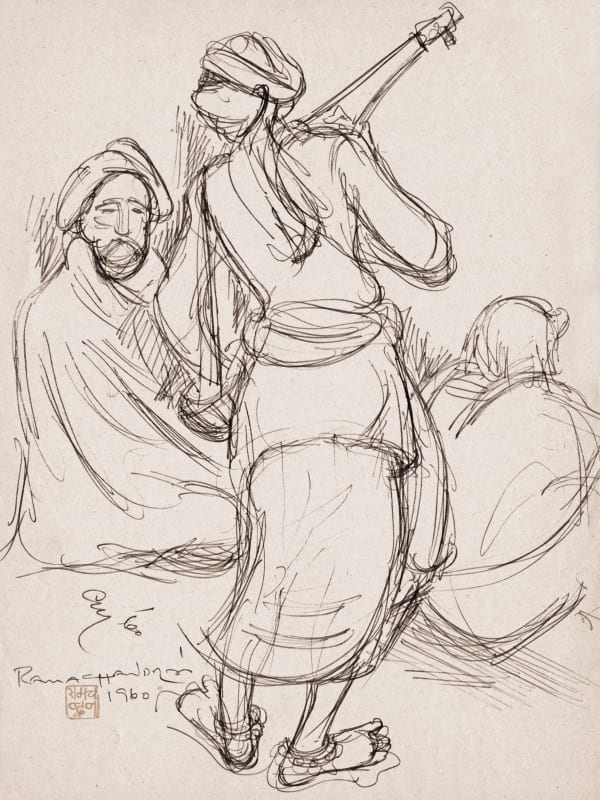 A. Ramachandran, Untitled, 1960